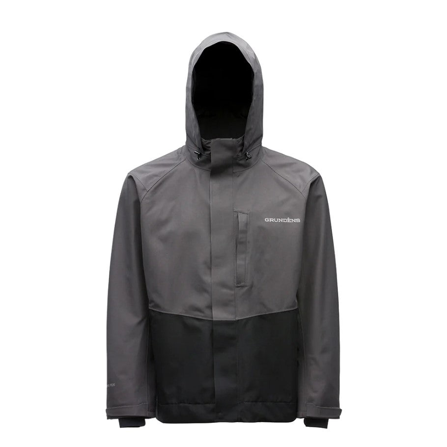 GRUNDÉNS MANTEAU IMPERMÉABLE DOWNRIGGER GORE-TEX - BLACK / ANCHOR image 0