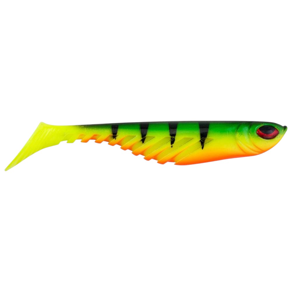 BERKLEY POWERBAIT RIPPLE SHAD 4'' - FIRE PERCH image