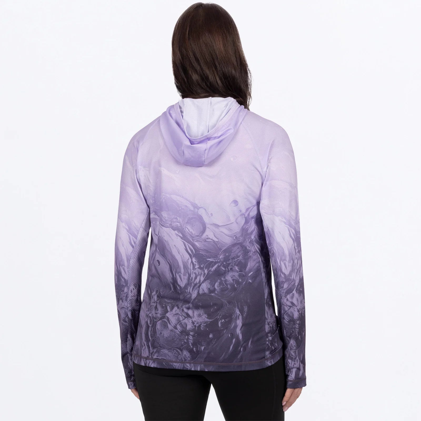 FXR FEMME CHANDAIL CAPUCHON DERBY UNDERTOW AIR UPF LAVENDER