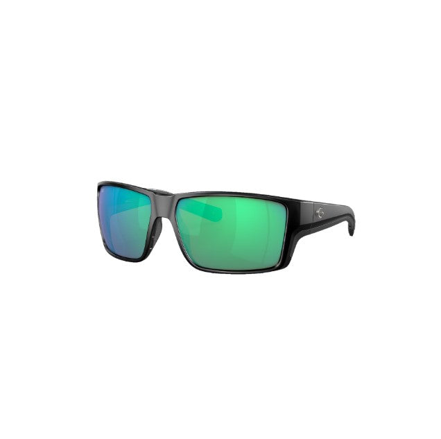 COSTA LUNETTE DE SOLEIL AVEC VERRE POLARISÉE 580 - REEFTON PRO - MATTE BLACK, GREEN MIRROR image