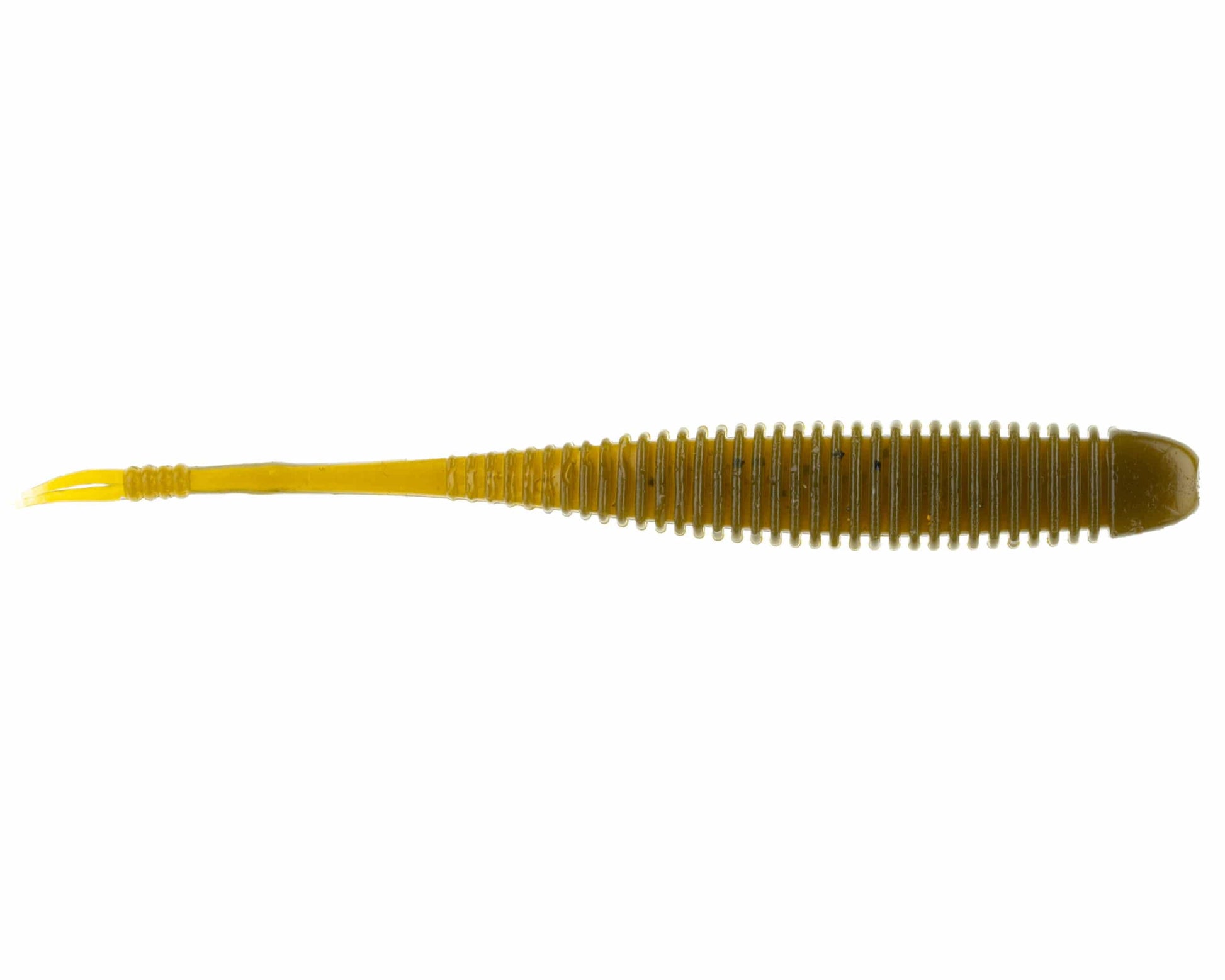 SET THE HOOK FLAT SIDE SHAD 4.5'' AVEC BAIT FUEL - GREEN PUMPKIN image