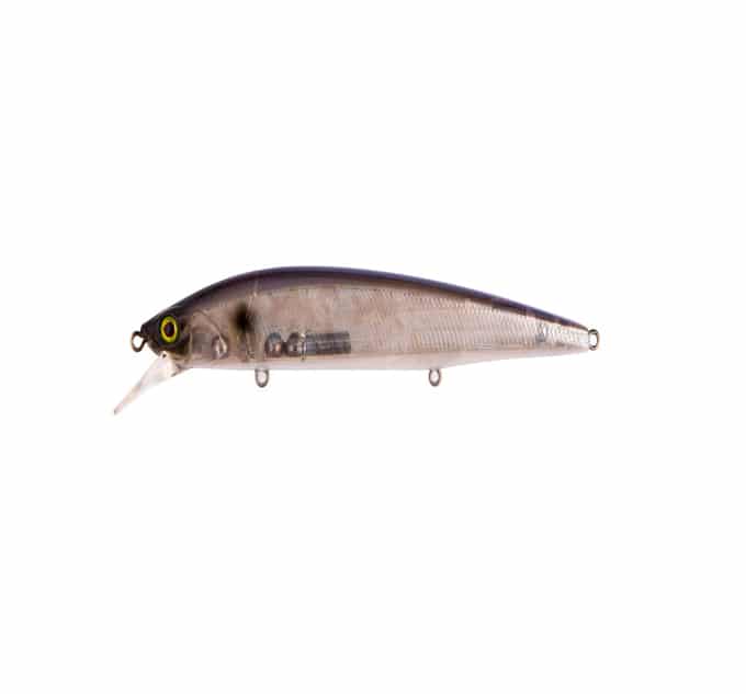 JACKALL RERANGE 130 JERKBAIT - RT HOLO MINNOW image