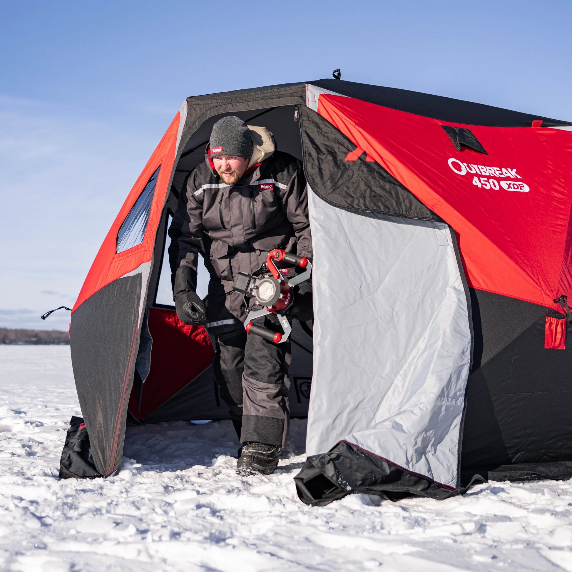 ESKIMO TENTE DE PÊCHE SUR GLACE OUTBREAK 450 XDP ISOLÉE image 2
