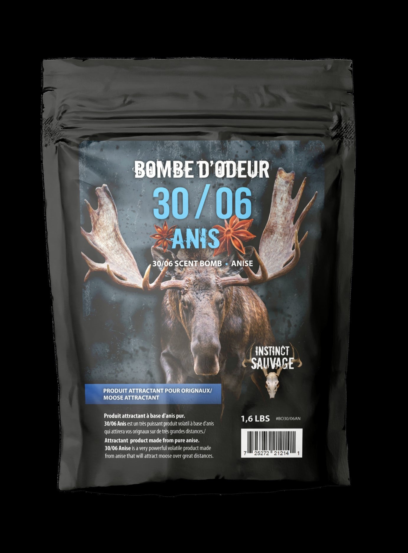 INSTINCT SAUVAGE BOMBE D'ODEUR 30/06 À L'ANIS POUR ORIGNAUX image 0