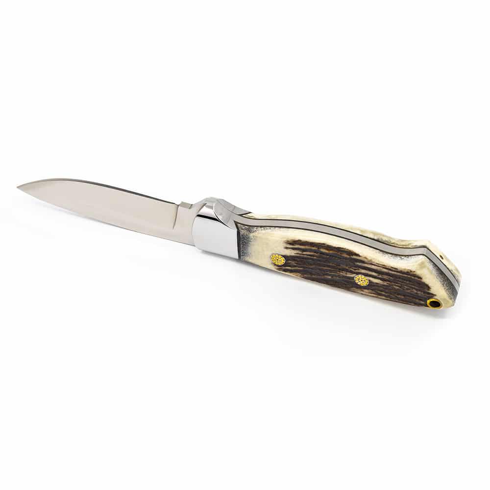 LAMOUREUX AND SONS COUTEAU DE CHASSE ANTICOSTI STAG BOIS DE CERF image 1