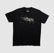 SITKA CHANDAIL OPTIFADE ICON TEE, BLACK ELEVATED II image 0