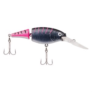 BERKLEY FLICKER SHAD JOINTÉ 7 CM - FIRETAIL MF BLACK COUGAR image