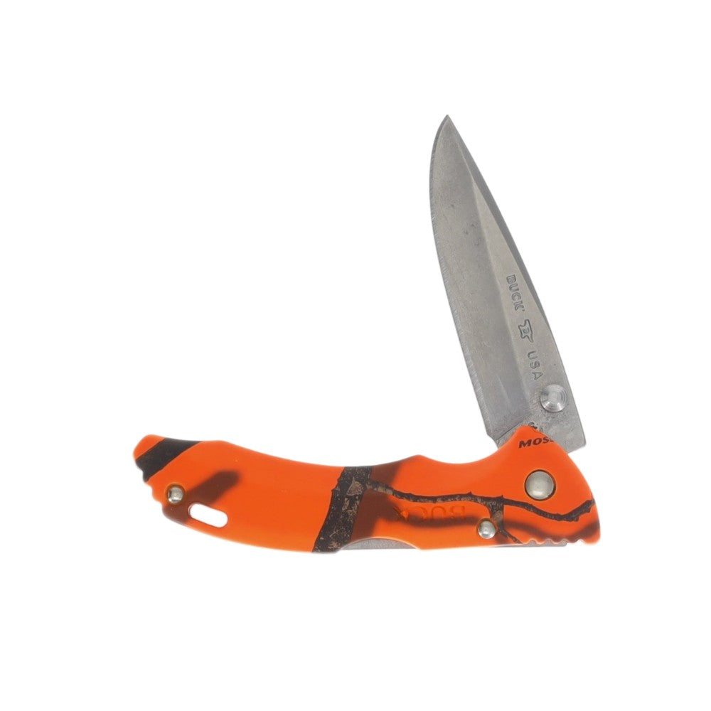 BUCK KNIVES COUTEAU RIVAL I - MOSSY OAK BREAK UP BLAZE image 1