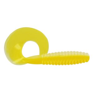 NXS LEURRE SOUPLE FLUORESCENT PETIT CHUBY 2.0 3 POUCE - YELLOW GLOW image