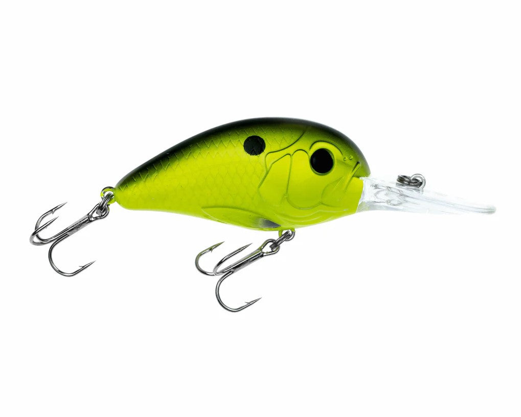 FREEDOM POISSON NAGEUR RAD 35 CRANKBAIT 2" - BLACK CHARTREUSE image