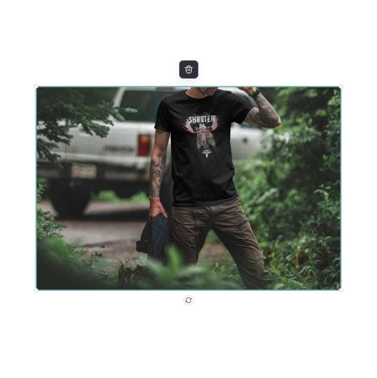 INSTINCT SAUVAGE T-SHIRT SHOOTER - ORIGNAL - X-LARGE image