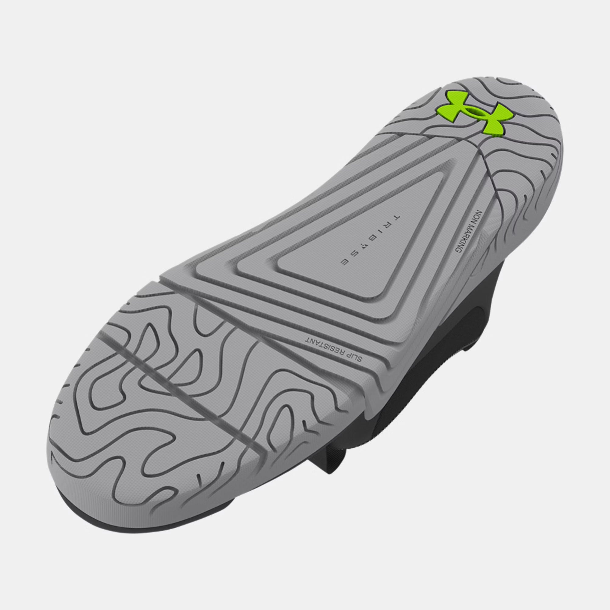 UNDER ARMOUR CHAUSSURES UA QUAI DE PÊCHEUR POUR HOMMES - MOD GRAY/LIME SURGE image 1