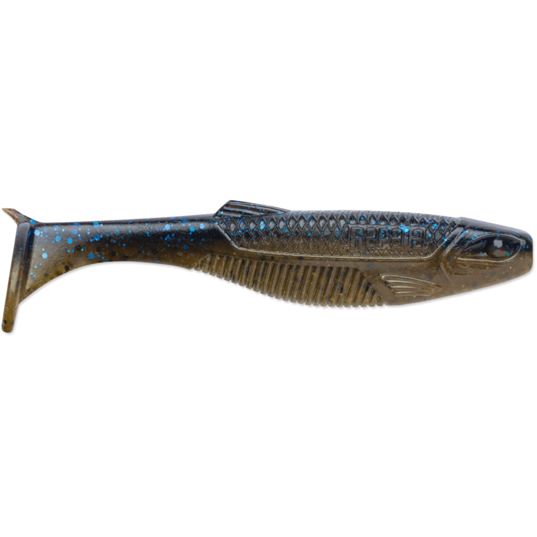 CRUSH CITY LEURRE SOUPLE MAYOR 4'' - BLACK BLUE GREEN PUMPKIN image