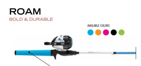 COMBO ROAM SPINCAST 6' MED BLEU image 0