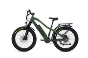 BAKCOU EBIKE FLATLANDER 750w REAR HUB 25Ah, MATTE ARMY GREEN image 0