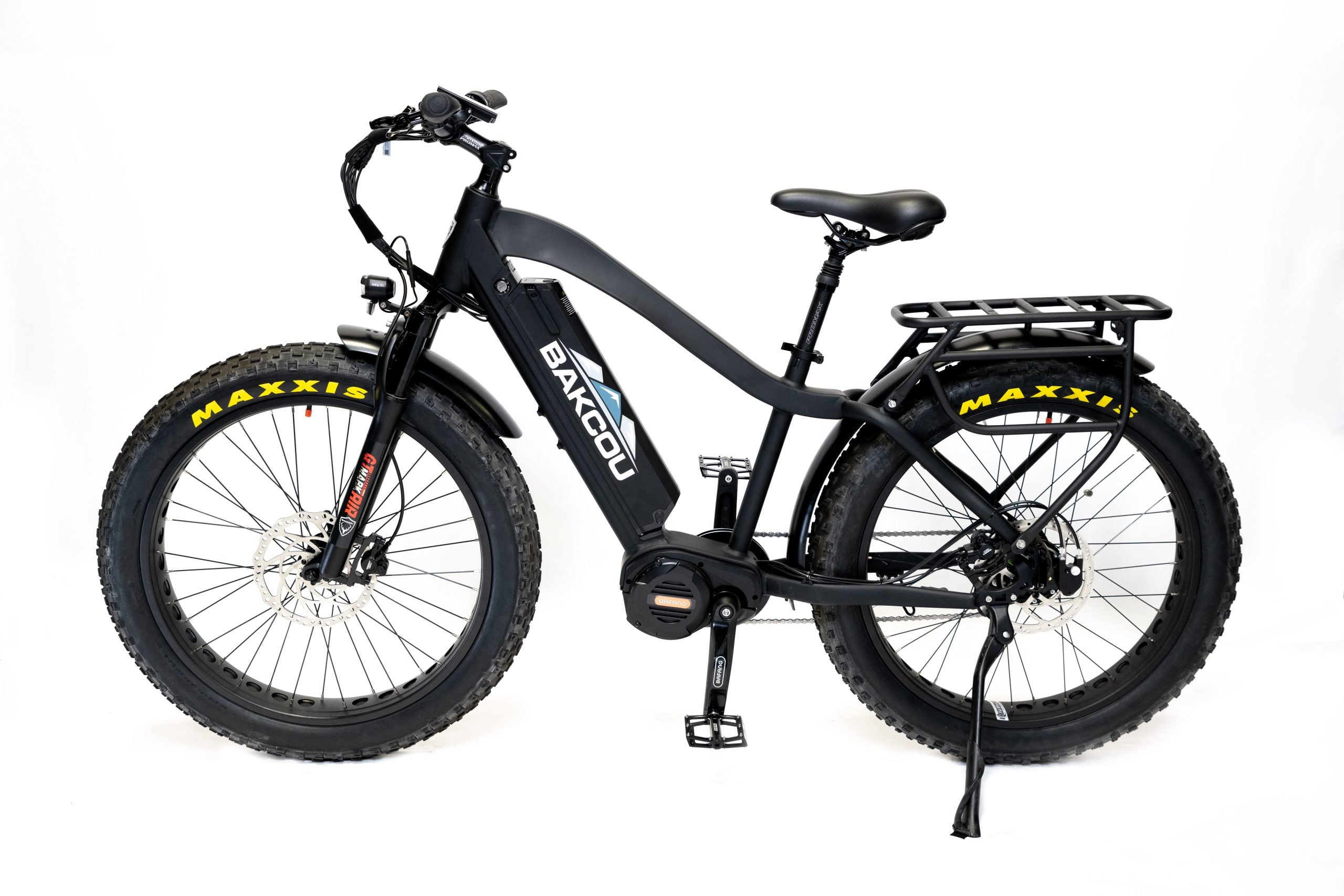 BAKCOU EBIKE MULE JAGER 1000W MID DRIVE 25Ah, MATTE BLACK image 0