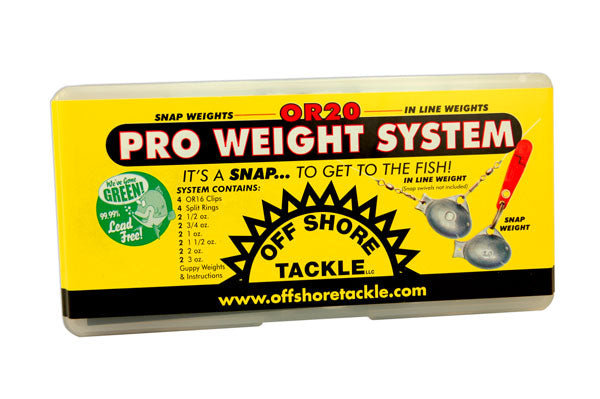 OFF SHORE TACKLE ENSEMBLE DE POIDS À PINCE PRO WEIGHT SYSTEM image 1