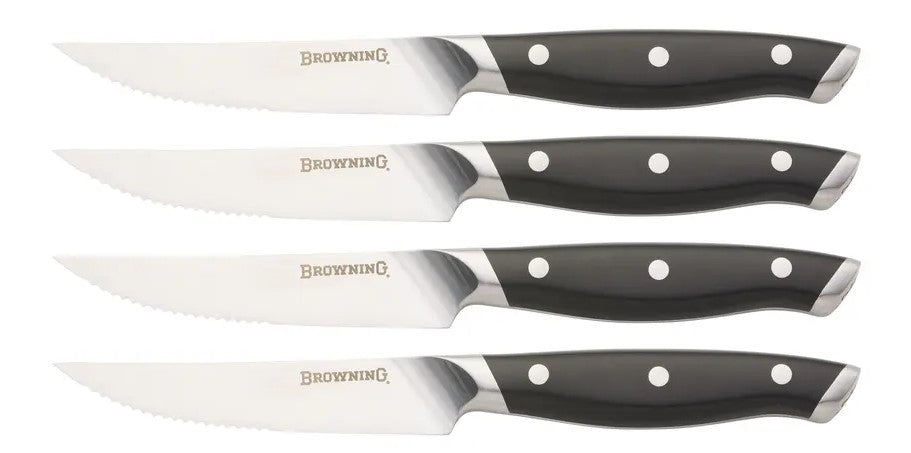 BROWNING ENSEMBLE DE COUTEAUX A STEAK 4 MORCEAUX image 0