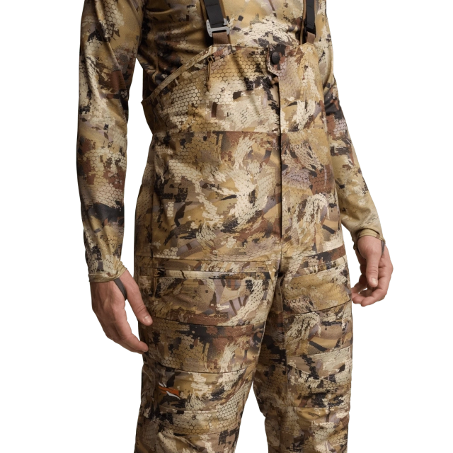 SITKA BLIZZARD PRO BIB ISOLÉE GORE-TEX OPTIFADE MARSH