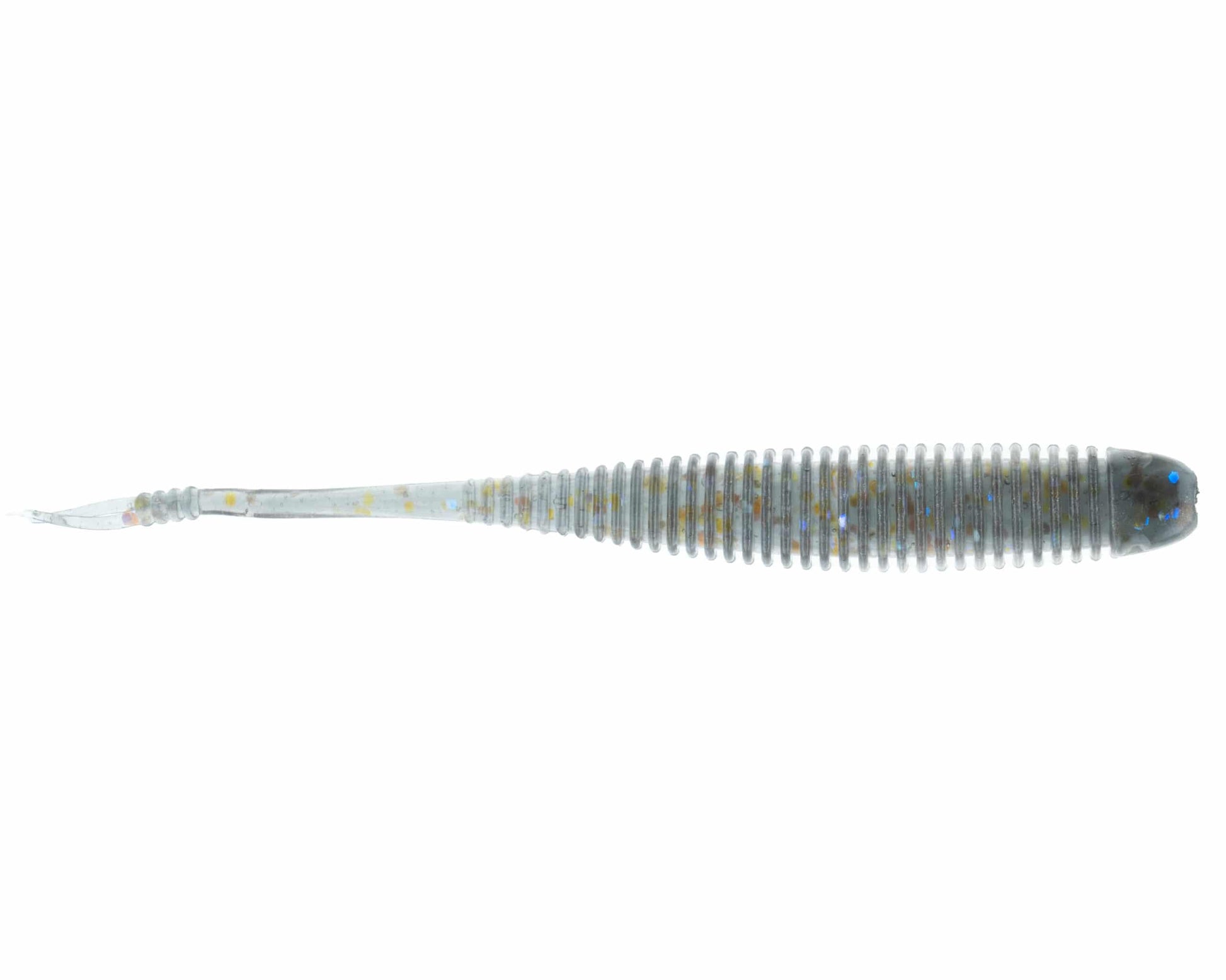 SET THE HOOK FLAT SIDE SHAD 3.5'' AVEC BAIT FUEL - DARK SHAD image