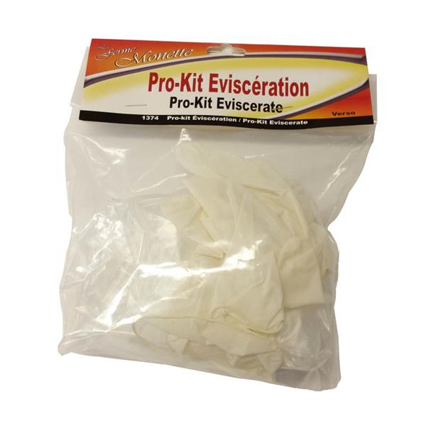 FERME MONETTE PRO-KIT ÉVISCERATION - GANTS COURTS, GANTS EPAULES, SAC , CORDE image 0