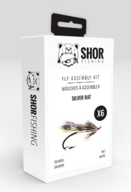 SHORE FISHING BOITE D'ASSEMBLAGE DE MOUCHE, SILVER RAT image 0