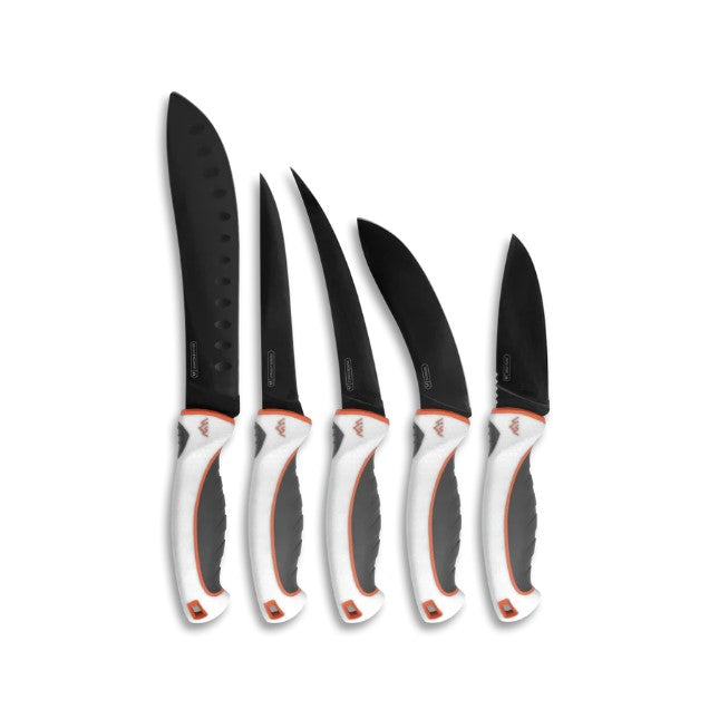 OUTDOOR EDGE ENSEMBLE DE COUTEAUX PROFESSIONNEL "ERGOMAX" POUR LA BOUCHERIE - 6 PIÈCES image 0