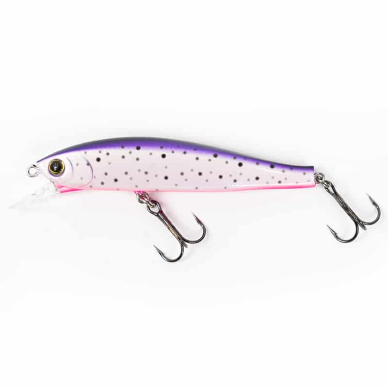 HARDCORE JERKBAIT MINNOW FLAT 70SP - 2 3/4'' - PURPLE RAINBOW image 0