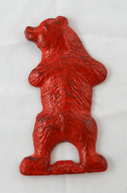 NOSTALGIA OUVRE-BOUTEILLE OURS ROUGE image 0