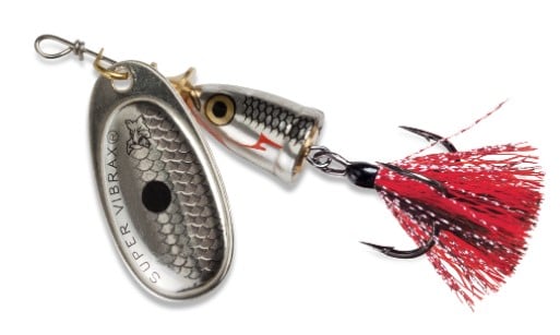 CLASSIC VIBRAX 04 FOXTAIL 3/8 OZ - SILVER SHINER image