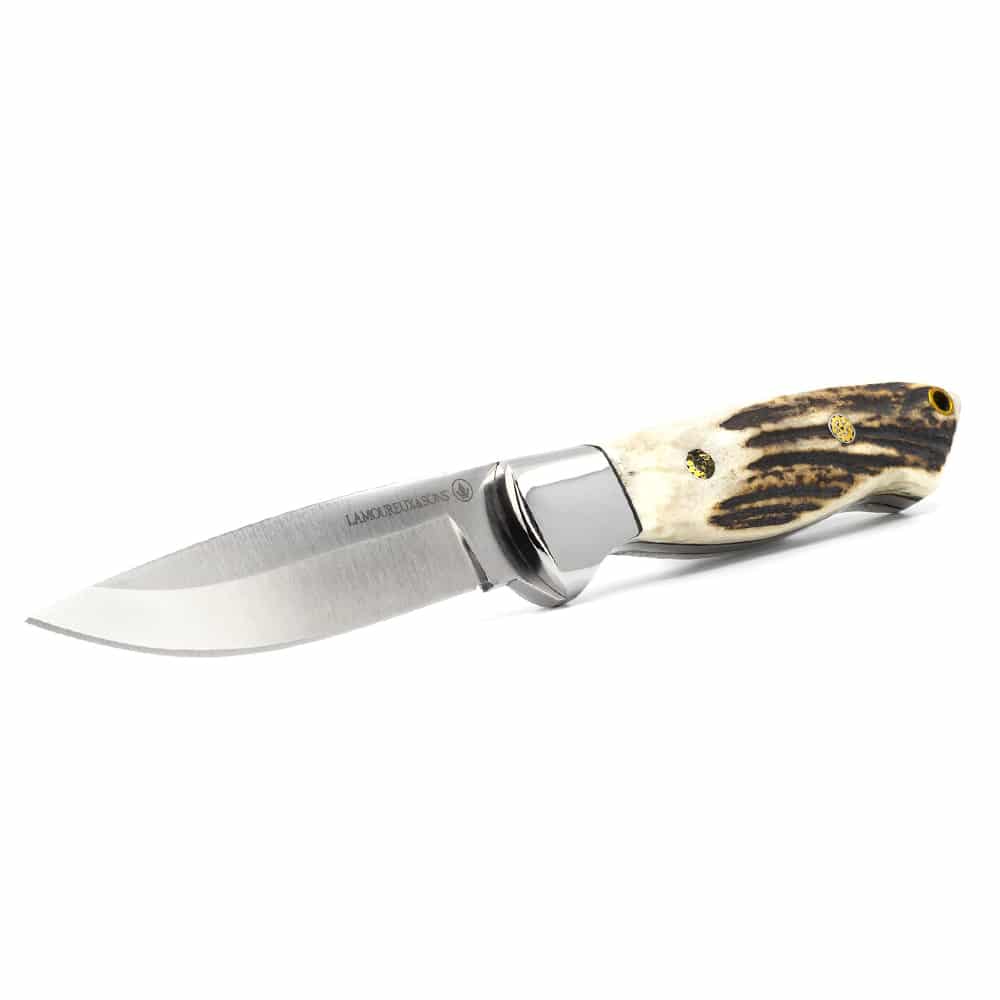 LAMOUREUX AND SONS COUTEAU DE CHASSE ANTICOSTI STAG BOIS DE CERF image 0