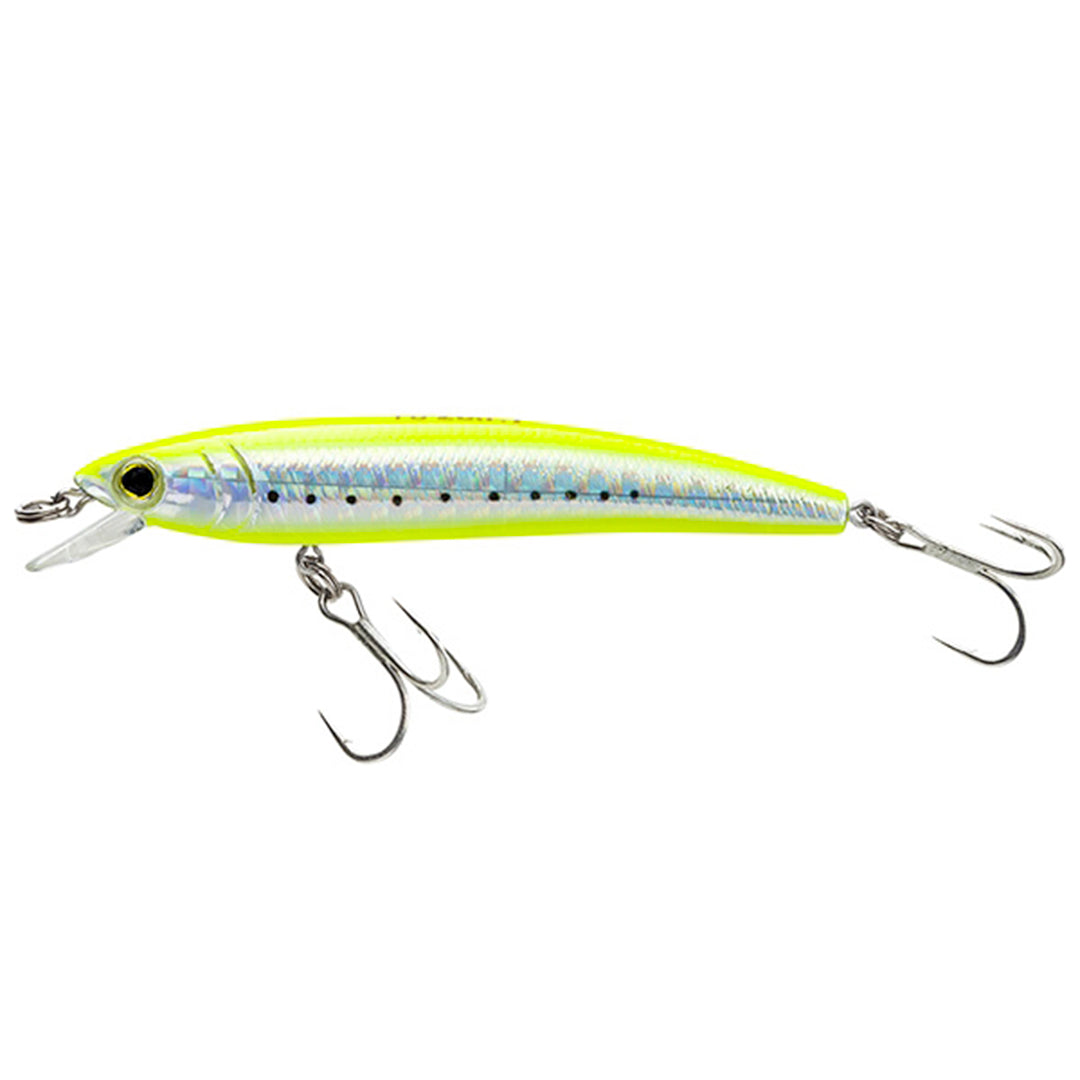 YO-ZURI PINS MINNOW FLOTTANT - 70MM - CHARTREUSE SILVER image