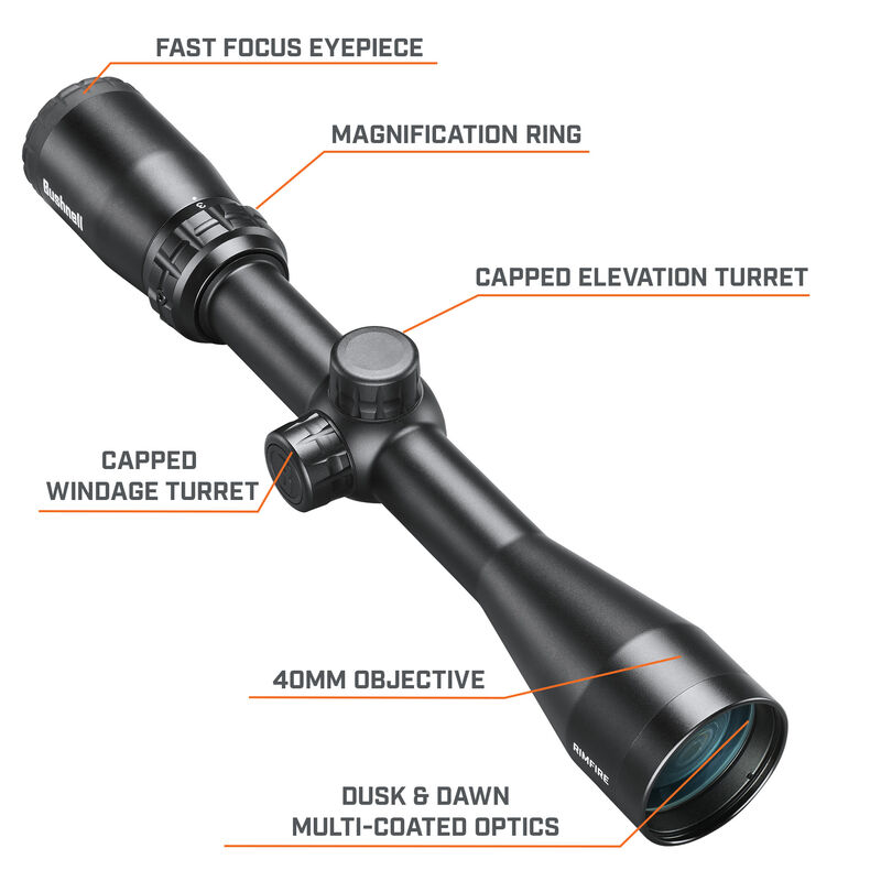BUSHNELL SCOPE RIMFIRE 3 X 9 X 40mm – LAMISPORT