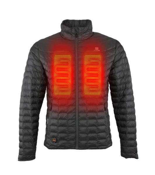 MOBILE WARMING MANTEAU CHAUFFANT BACKCOUNTRY POUR HOMME, NOIR image 3