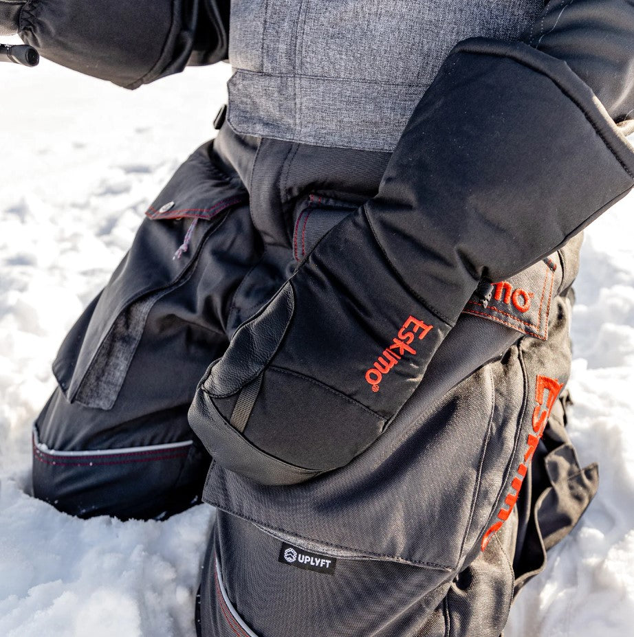 ESKIMO MITAINE KEEPER AVEC SOUS-GANT, BLACK PLAID image 1