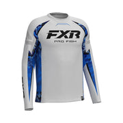 FXR CHANDAIL MANCHE LONGUE TOURNAMENT AIR UPF GRIS