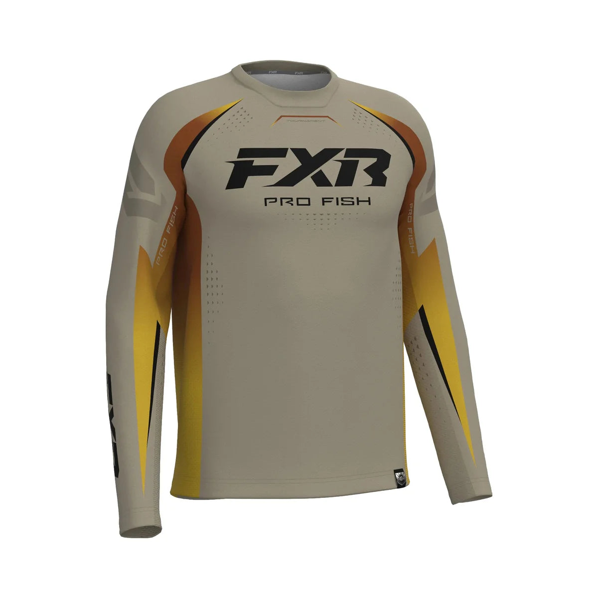 FXR CHANDAIL MANCHE LONGUE TOURNAMENT AIR UPF BRUN