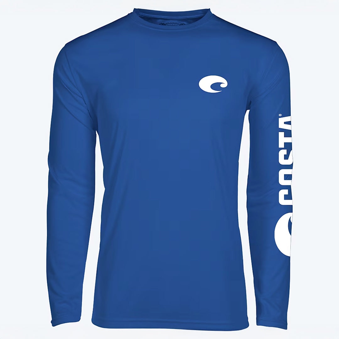 COSTA CHANDAIL MANCHE LONGUE TECHNICAL CREW BLEU ROYAL image 0