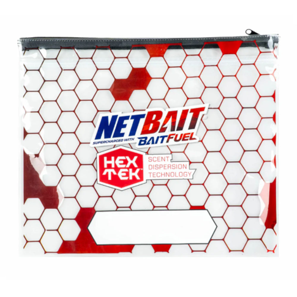 NETBAIT SAC DE PECHE TRANSPARENT HEXTEK 13 X 16 image 0