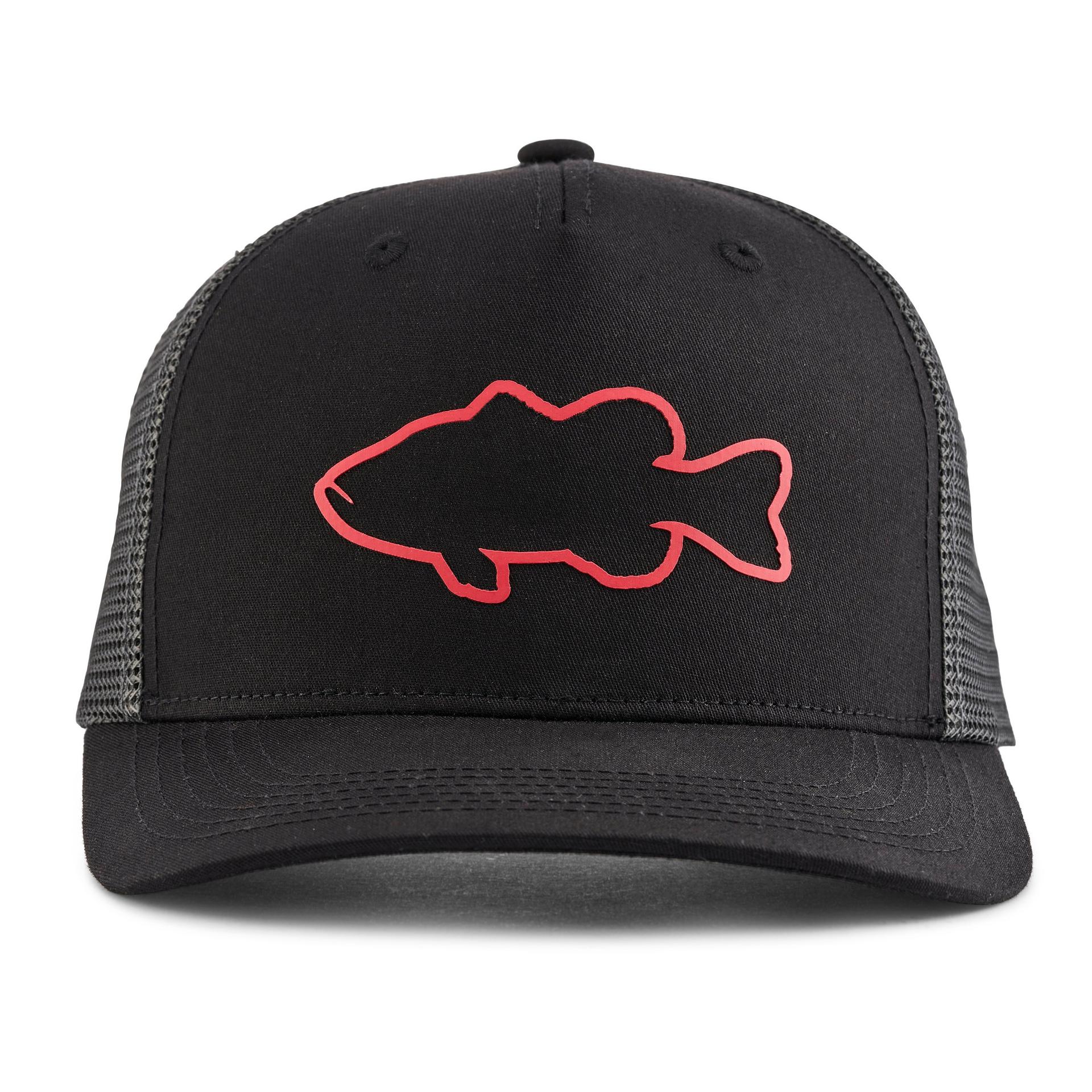 BERKLEY CASQUETTE PROFILE BASS TRUCKER - BLACK image 1