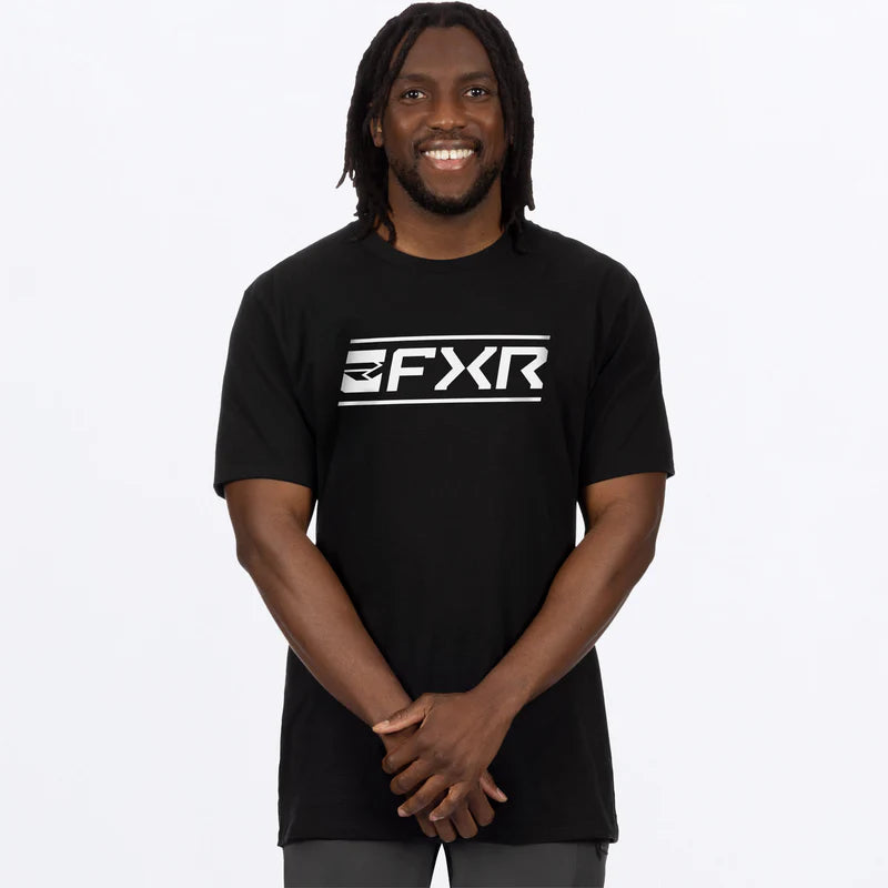 FXR T-SHIRT VICTORY PREMIUM NOIR ET BLANC image 0