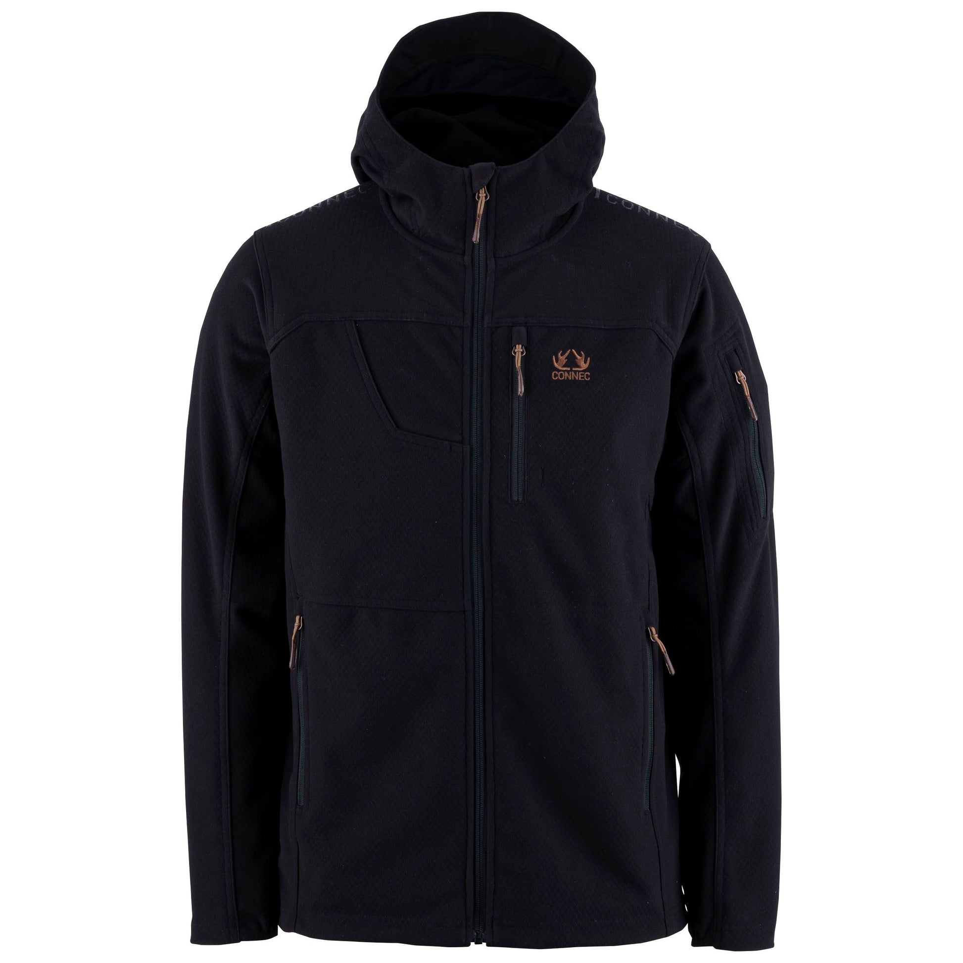 CONNEC MANTEAU BIÔME MVT, BLACK image 0