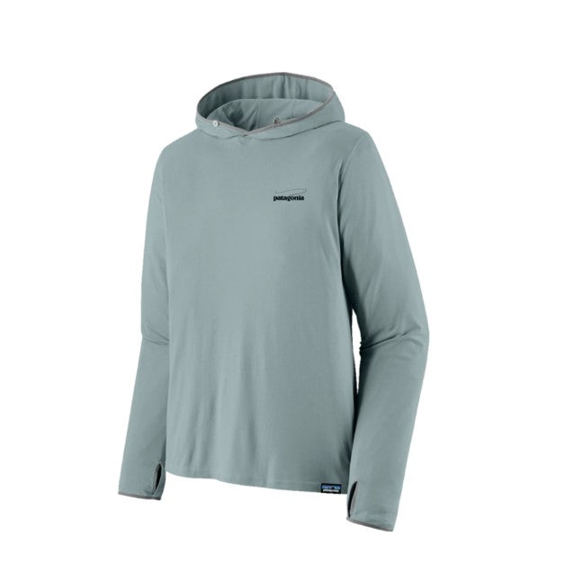 PATAGONIA CHANDAIL À CAPUCHE TROPIC COMFORT NATURAL GRAPHIC - CASTING LOGO / THERMAL BLUE image 0