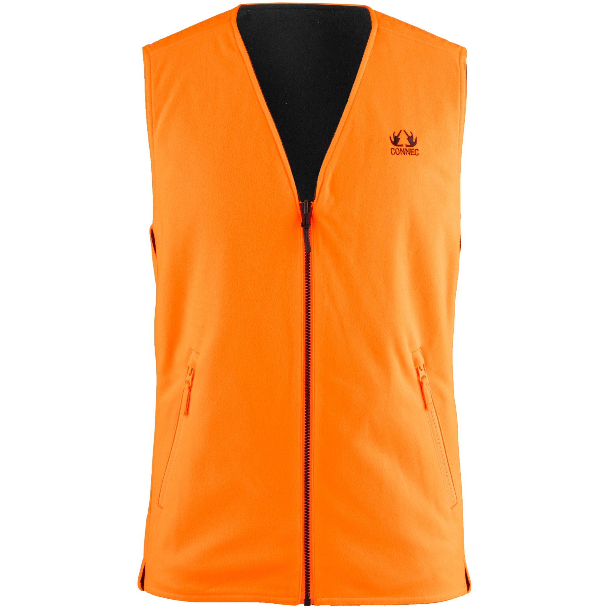 CONNEC VESTE DE CHASSE BLAZE RÉVERSIBLE, BLAZE ORANGE image 0