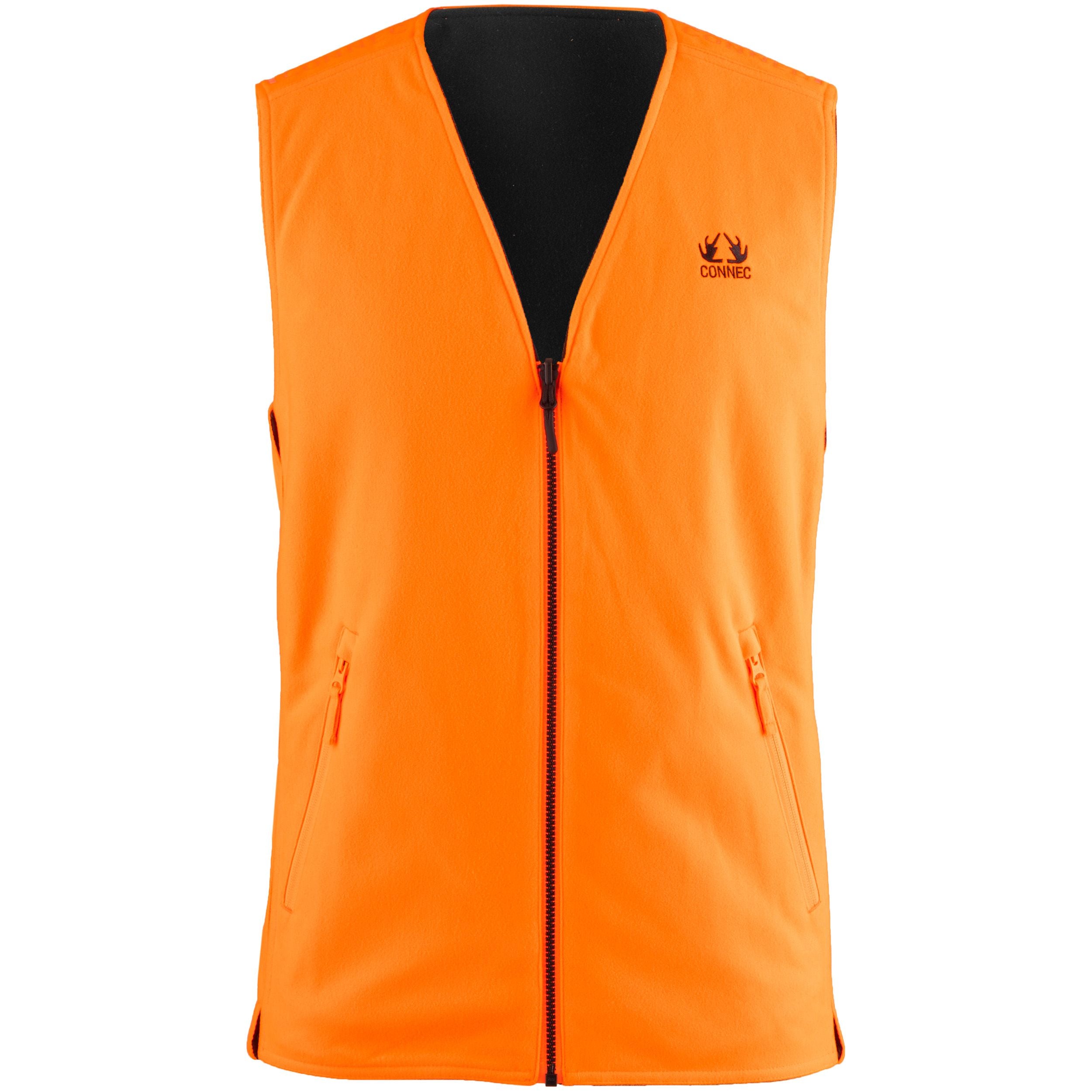 CONNEC VESTE DE CHASSE BLAZE RÉVERSIBLE, BLAZE ORANGE image 0