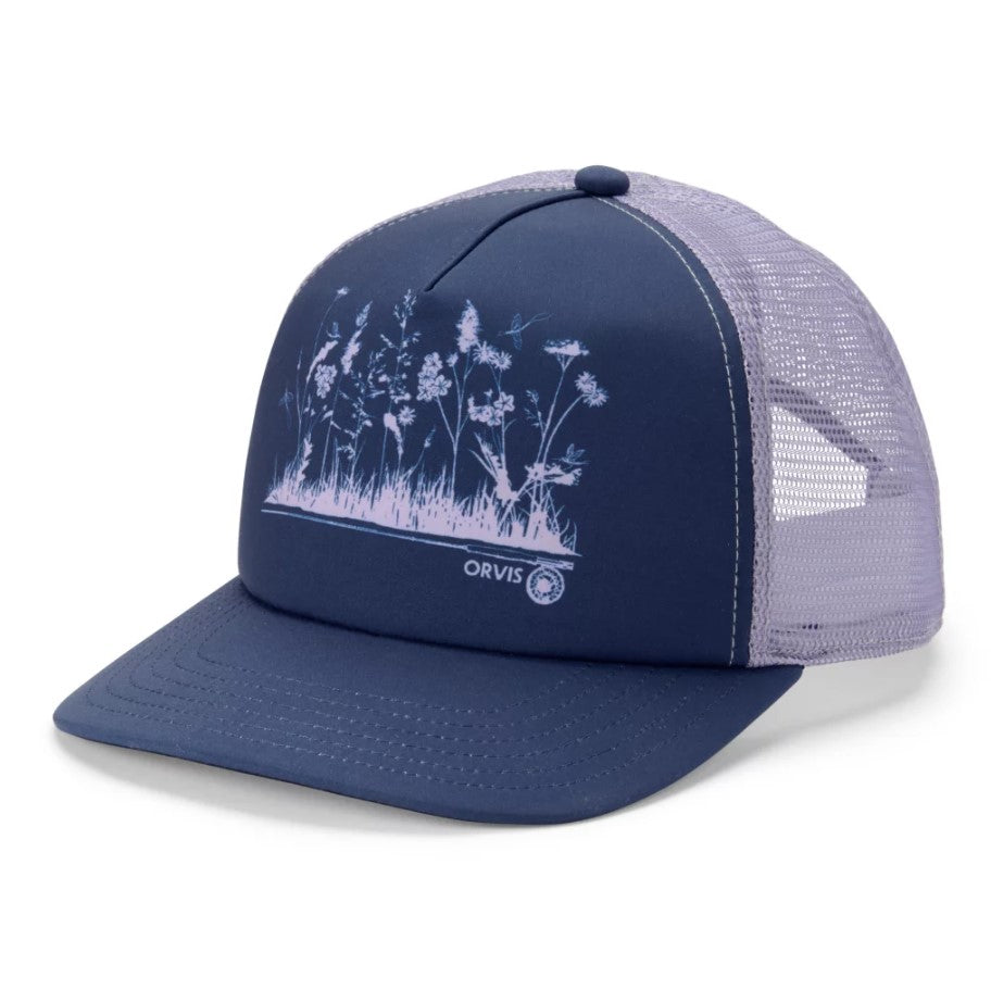 ORVIS CASQUETTE MAYFLIES AND BOTANICALS, BLUE MOON image 0