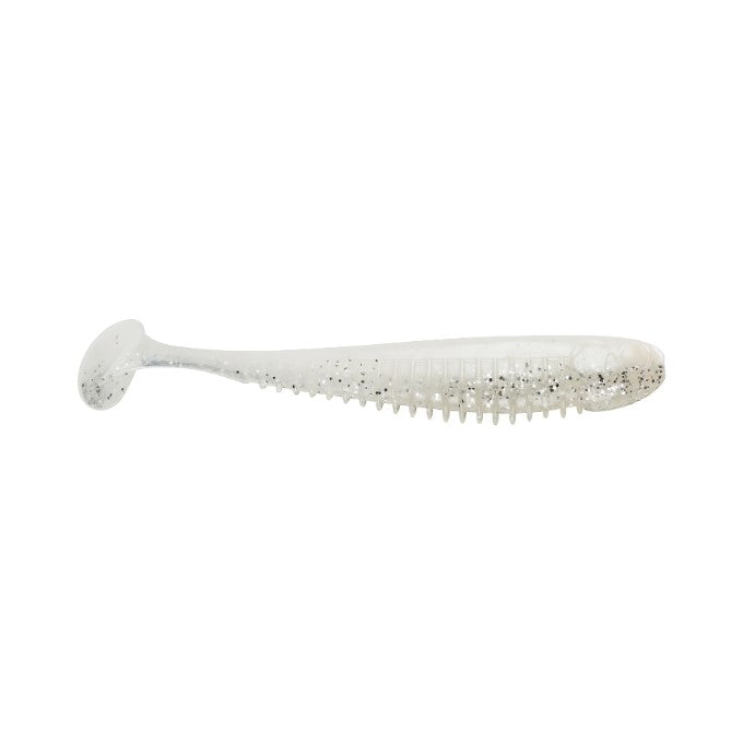 FISHLAB SOFT SWIMBAIT "NATURE SERIES" - 4" - WHITE SPARKLE image