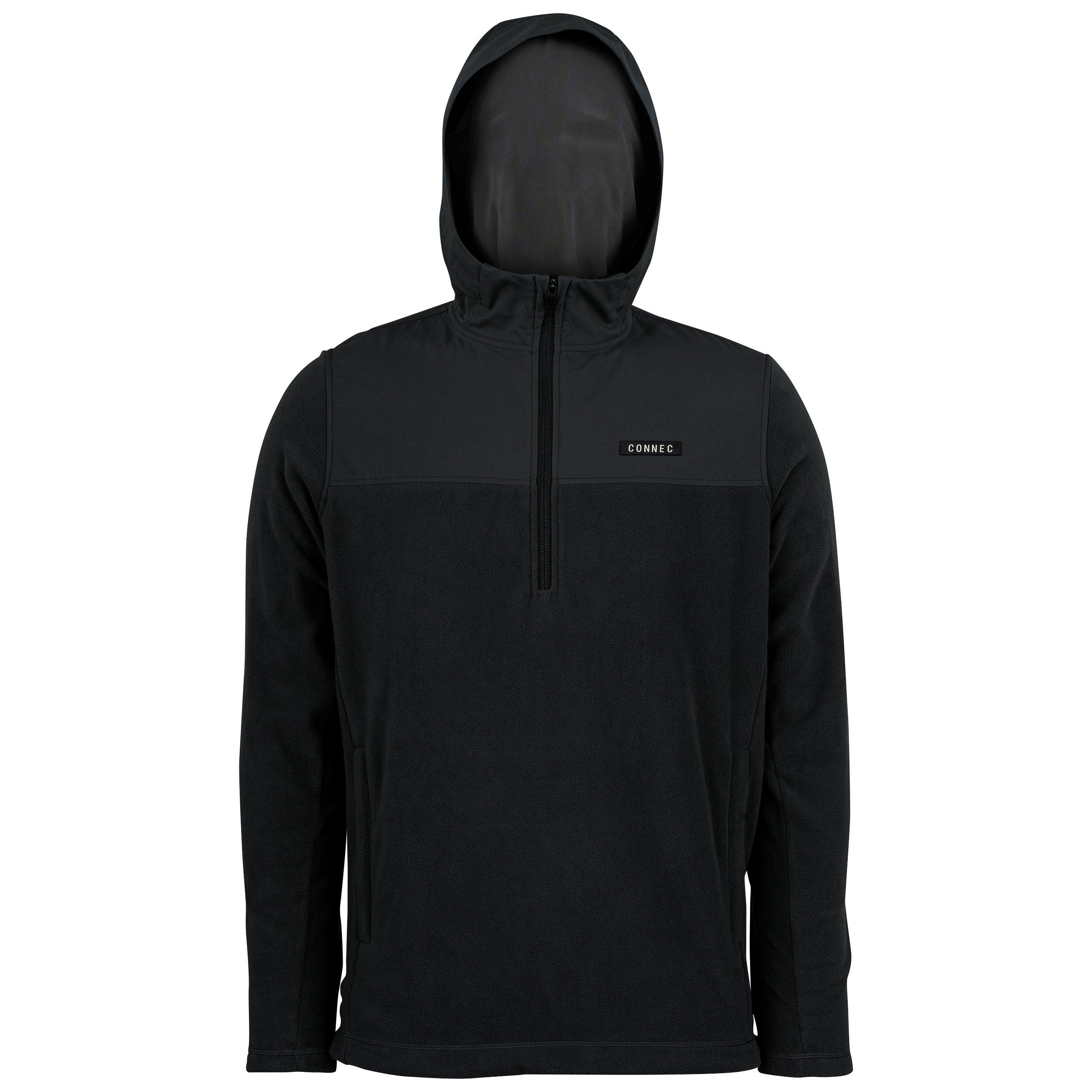 CONNEC CHANDAIL À CAPUCHON ANTI-MOUSTIQUES 1/2 ZIP YUKON, ONYX BLACK image 1