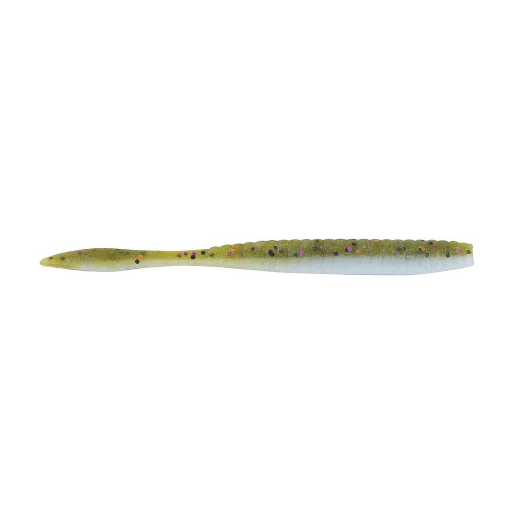 BERKLEY POWERBAIT MAXSCENT FLAT WORM 3.6" - GOBY ASHI image