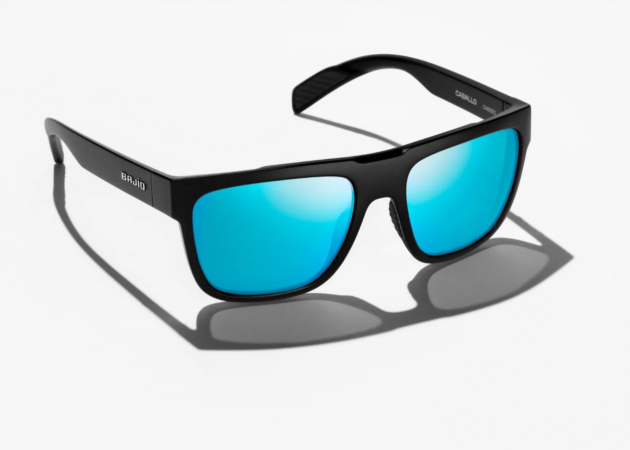 BAJIO LUNETTE POLARISÉE EN VERRE CABALLO, BLACK MATTE image 1